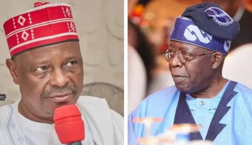 Rabiu Kwankwaso and Bola Tinubu,