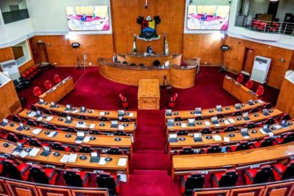 Lagos house of assembly during plenary,