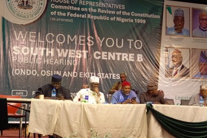 South-West zonal public hearing on the Constitution review,