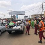 Personnel of the Oyo State Traffic Management Authority (OYRTMA),
