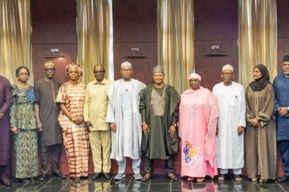 Governor Uba Sani with PTDF committee,