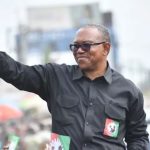 Peter Obi waving to Nigerians