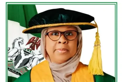 The Vice-Chancellor of the Bauchi State-owned Sa'adu Zungur University (SAZU), Gadau, Prof Fatimah Tahir,