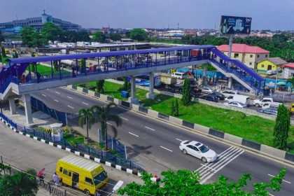 Lagos pedestrian bridge