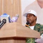 Rep Aderemi Oseni speaking,