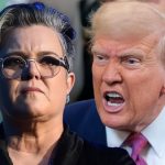Comedian Rosie O’Donnell and President Donald Trump