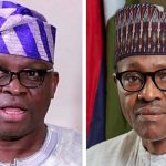 Buhari and fayose in a photo grid