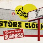 Store closing illustration