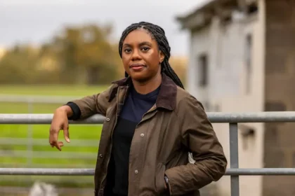 UK Conservative Party Leader, Kemi Badenoch whose claim of Stanford scholarship is facing renewed scrutiny, UK Conservative Party Leader, Kemi Badenoch who has criticized Nigeria and its leaders' multiple times pose for camera, UK Conservative Party Leader, Kemi Badenoch who asked UK politicians to focus on what is happening in UK pose