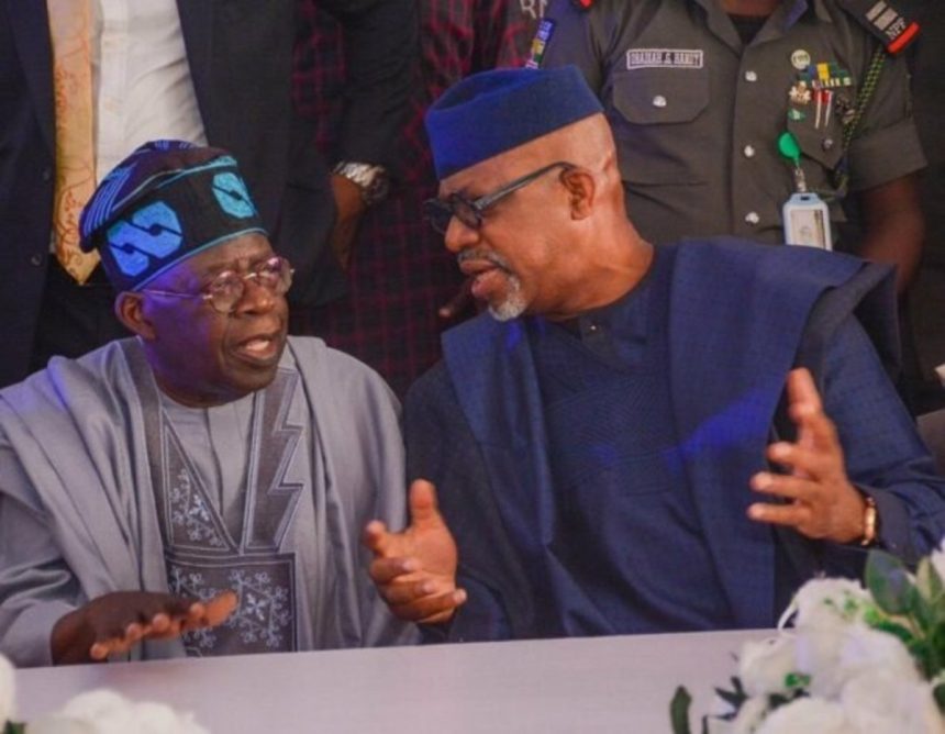 President Bola Ahmed Tinubu and Ogun State Governor, Dapo Abiodun