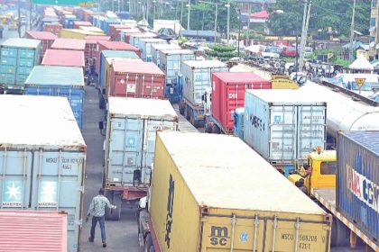Trucks in Lekki,