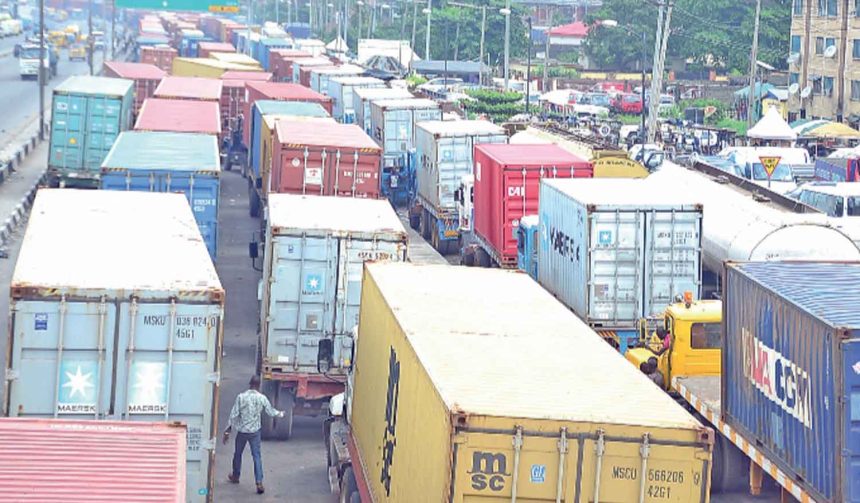 Trucks in Lekki,