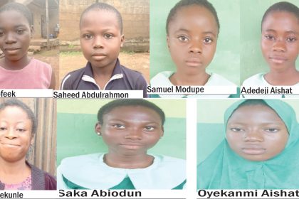kids' image former President Muhammadu