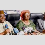 Oyo deputy Governor with others during the Omituntun 2.0 Mid-Term Inter Ministerial Briefing