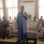 saraki addressing the party stakeholders