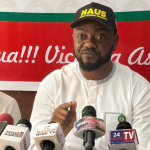 NAUS Deputy National President, Comr. Meshach Anthony Iyanuoluwa speaking in an interview