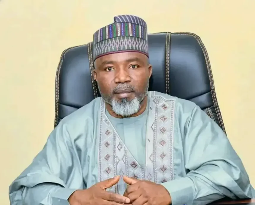 The Commissioner for Local Government and Chieftaincy Affairs, Barrister Salami Ozigi Deedat, briefing journalists on the outcome of the State Executive Council meeting held in Lokoja.