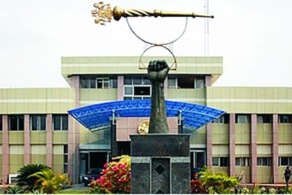 Entrance of Benue Assembly complex