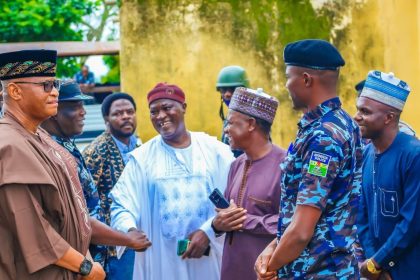 Bauchi government delegation in Bogoro,