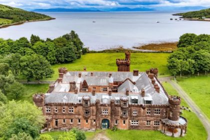 Kinloch Castle is former hunting lodge