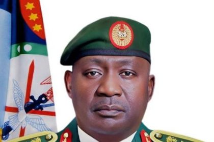 Chief of Defence Staff, General Christopher Musa,