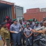 Customs officers in Lagos,