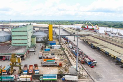 A view of Delta ports