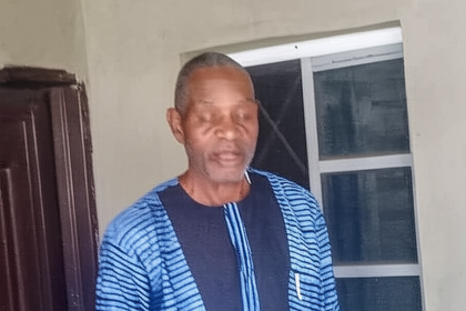 Father of murdered Photojournalist closing his eyes