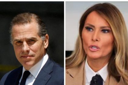 Hunter Biden and Melania Trump picmix,