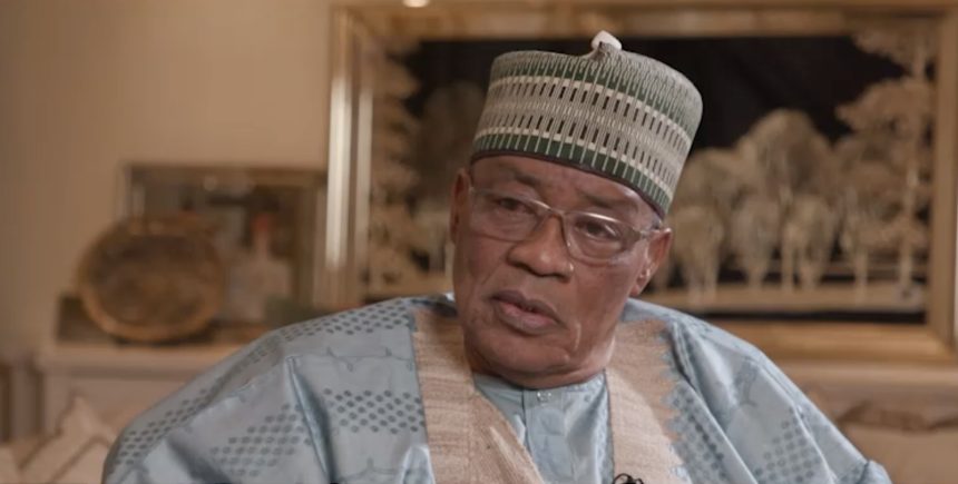 Babangida as Ibrahim Badamasi Babangida,