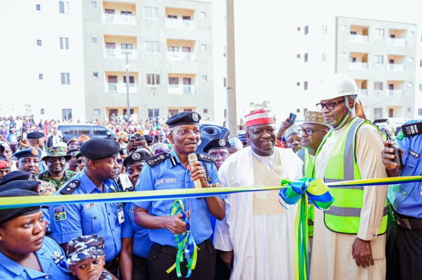 commissioning of the Police housing project in Kano,