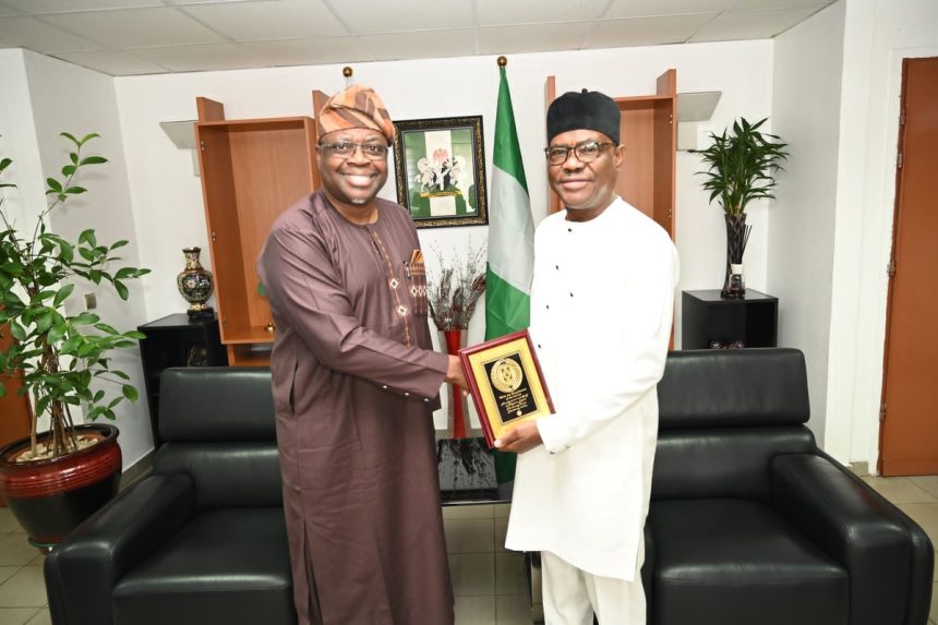 Minister of the Federal Capital Territory, Barrister Nyesom Wike in Abuja, Dr Ogunyemi