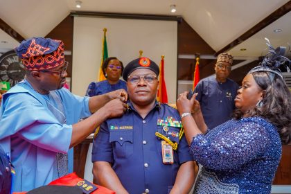 Decorated new fire service CG
