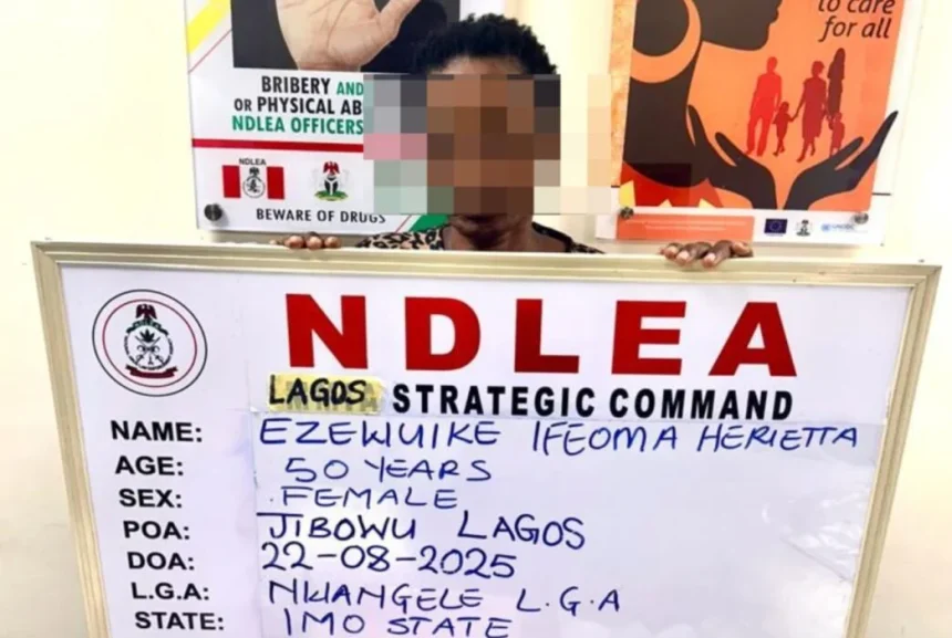 NDLEA arrest woman faking pregnancy to carry cocaine