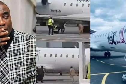 KWAM 1 and the ValueJet plane during Abuja airport row