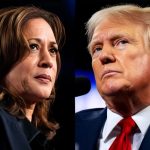 Former Vice President Kamala Harris AND US President Donald Trump