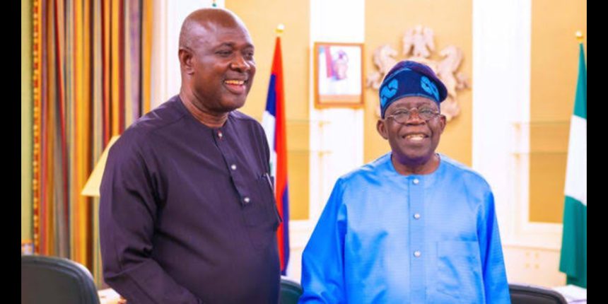 Minister of State for Petroleum Resources (Oil), Heineken Lokpobiri, and President Tinubu