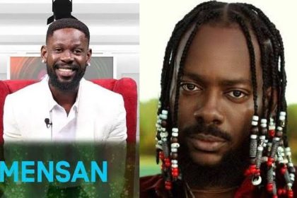 Big Brother Naija S10 Housemate, Mensan AND Afrobeats singer, Adekunle Gold