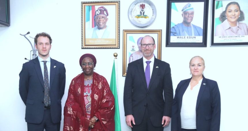 Finance ministry and the United States Consul General to Nigeria, Mr Rick Wart