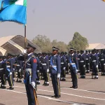 Graduates of Nigerian Air Force during passing out parade