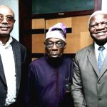 Olusegun Obasanjo with ex-Ethiopian Prime Minister, Hailemariam Desalegn Boshe,