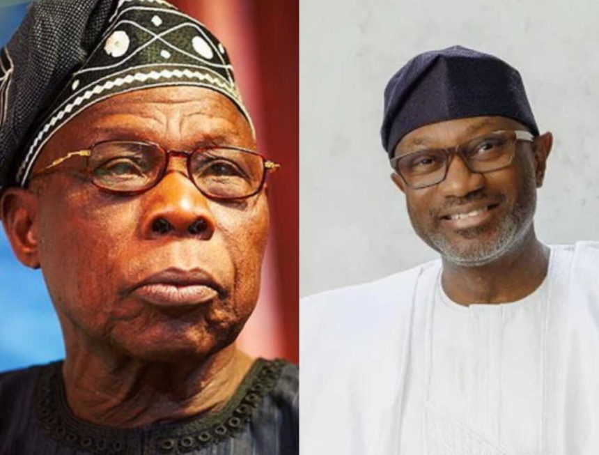 Obasanjo and Otedola picmix,