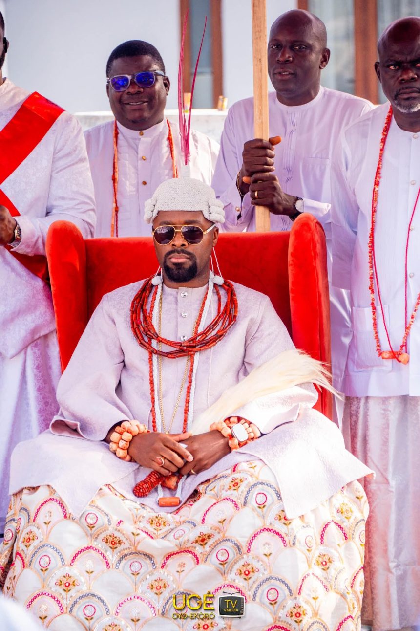 His Majesty, Ogiame Atuwatse III, CFR, the Olu of Warri, who unveiled the maiden Royal Order of Iwere (ROI) Awards