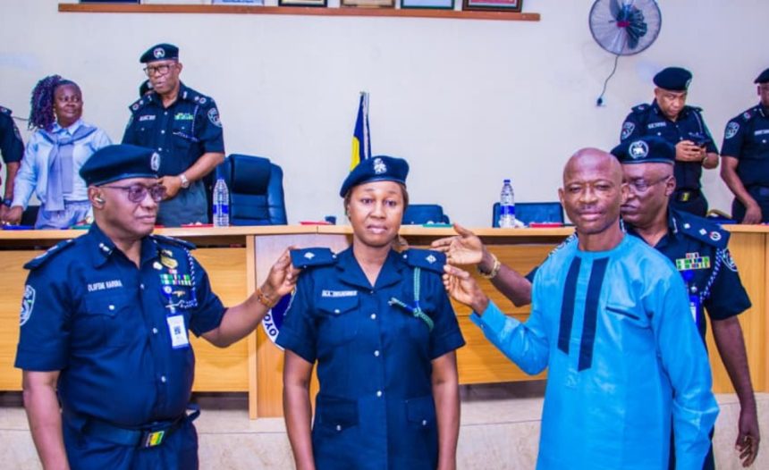 Police officers in Oyo,