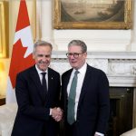 UK Prime Minister, Keir Starmer and the Canadian PM, Carney