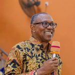 Former LP presidential candidate, Peter Obi, during a book launch on PDP in Abuja