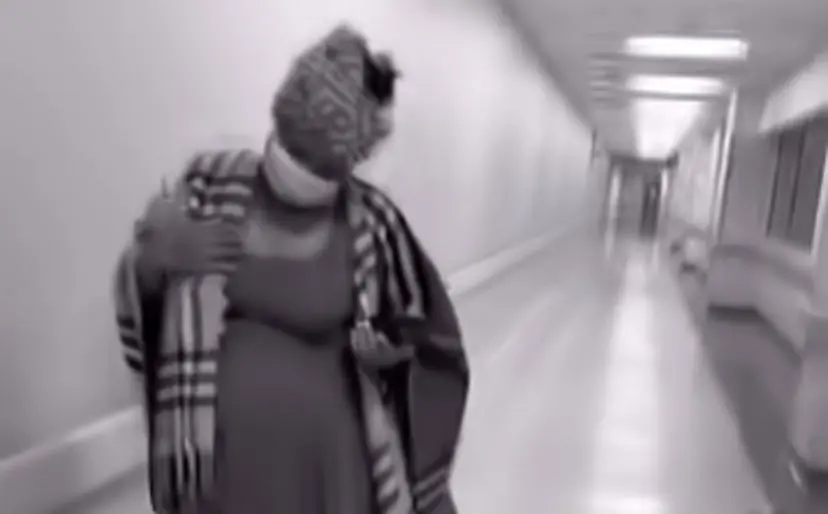 Iyabo Ojo's daughter, Priscilla Ojo during childbirth