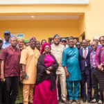SENATOR Idiat Adebule during inauguration of a newly constructed skill acquisition centre in Lagos.