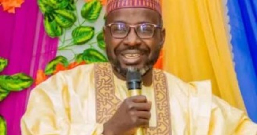 Sheikh Nura Gwanda, the Imam at Kofar Marusa Juma'at Mosque in Katsina smiling