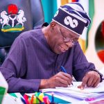 President Tinubu whose FG led govenment has reduced cost of dialysis, President Tinubu with Ayo Omidiran inset